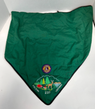 Folsom California 237 Boy Scouts Bandana VTG Troop w/ Lions Internationa... - $9.85