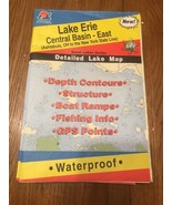 Lake Erie Central Basin EAST Detailed Fishing Map,  #L293 SHIPS N 24h - $831.73 MXN