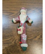 Vintage Fabrique Santa- Handpainted - $22.08 CAD