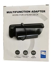 Boconna Steam Deck Docking Station Multifunction Adapter 3 USB-A Ports HDMI 4K - £27.91 GBP