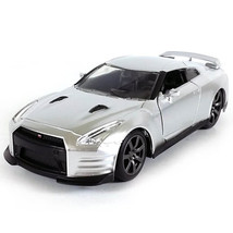 Fast and Furious 2009 Nissan GT-R Silver 1:32 Scale Ride - $26.15