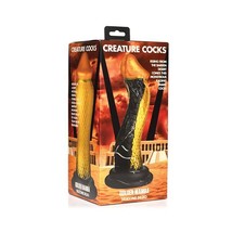 Creature Cocks Golden Snake Silicone Dildo - $52.83
