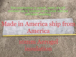25x Aspen Aerogel Insulation Hydrophobic Mat 10mm 4.50SQFT   18”x60” Qua... - $891.00