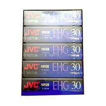 JVC EHG (Extra High Grade Compact) 30 VHS C 5 Pack - £40.18 GBP