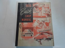 1950 Buick All Series Lines Service Shop Repair Manual Water Damaged Minor Wear - $42.95