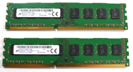 Micron 16 GB (2x8GB) DDR3 2Rx8 PC3-12800U MT16JTF1G64AZ-1G6E1 Desktop RA... - $26.17