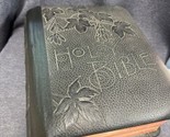 1891 Holman Self Explanatory Pictorial Holy Bible W/ Illustrations - $197.01