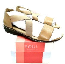 Soul Naturalizer Blume Slingbacks Leather Sandals - Ginger Snap , US 8M - £21.68 GBP