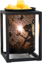 Gift for Women, Scented Wax Melt Warmer Electric,Fairy Candle Wax Warmer,Metal S - £27.43 GBP
