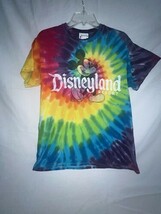 Mickey Mouse Tie Dye Short Sleeve Shirt Adult Med Disney Parks Disneylan... - $14.99