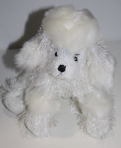 Webkinz White Plush Poodle Dog 8&quot; HM014 No Code Soft Toy Stuffed Animal ... - £7.72 GBP