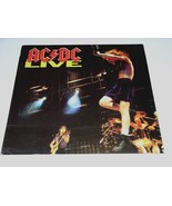 AC/DC Live Promotional Cardboard Album Flat Poster Not A Record Angus Young - $34.28 CAD