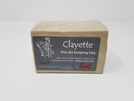 Chavant CLAYETTE Hard - 2 Lbs. Professional Oil Based Sulfur Free Sculpt... - £21.50 GBP