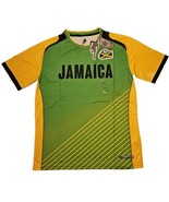 Jamaica Soccer Football Jersey Mens XXL Yellow Green DryFit Futbol Short... - $53.80 CAD