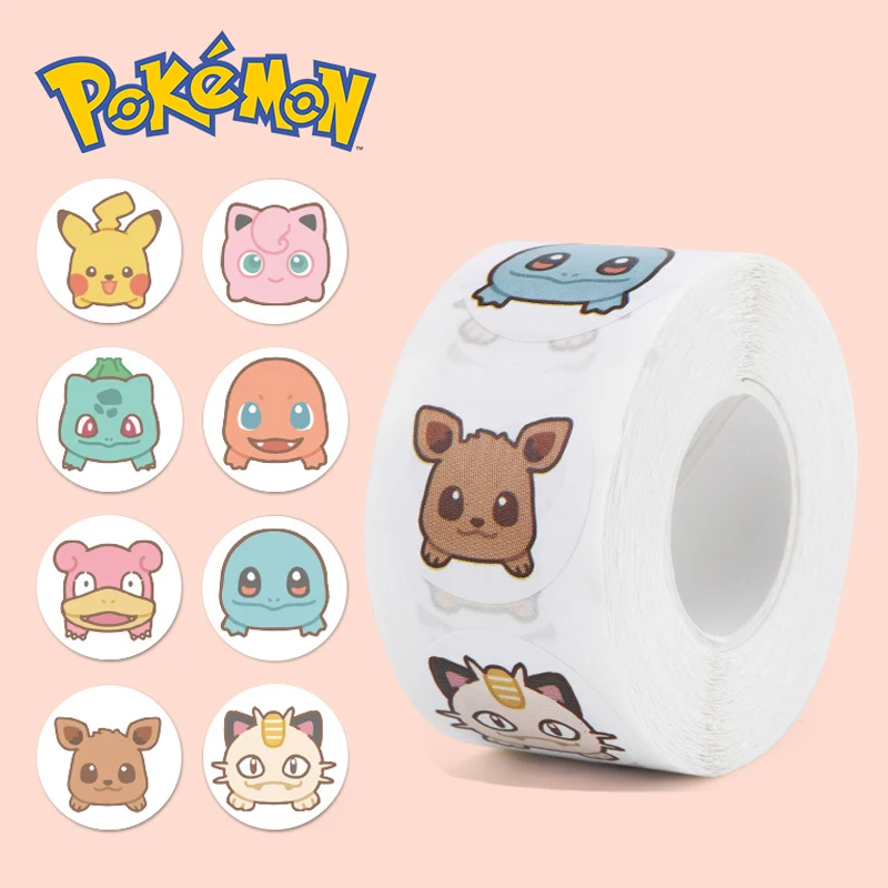 Pokemon Adhesive Tape Pikachu Kawaii Anime Figure Masking Tapes DIY Paper - £8.60 GBP