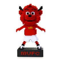 Fred the Red (MUFC Mascot) Brick Sculpture (JEKCA Lego Brick) DIY Kit - $78.00