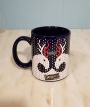 Hiram Walker Peppermint Schnapps Reindeer Coffee Mug Cup Holiday Christm... - $8.65