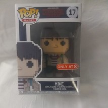 New Funko Pop 8-BIT Netflix Stranger Things Target Exclusive Mike #17 Figure - £14.74 GBP