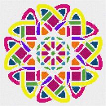 Pepita Needlepoint Canvas: Sukkah Star 6, 10&quot; x 10&quot; - £61.69 GBP+