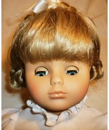 VINTAGE LISSI BATZ DOLL GERMANY BLOND BLUE EYES MOVING LIMBS W/STAND - $64.00