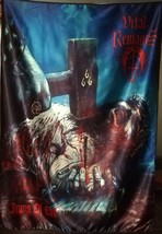 VITAL REMAINS Icons of Evil FLAG BANNER CLOTH POSTER TAPESTRY CD Death M... - $20.00