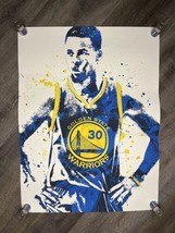Lot Of 4 18x24 Sports Posters Prints Steph Curry Derek Jeter Russell Westbrook - £19.55 GBP