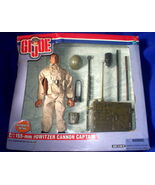 G.I.Joe WWII 155mm Howitzer Cannon Captain - $50.00