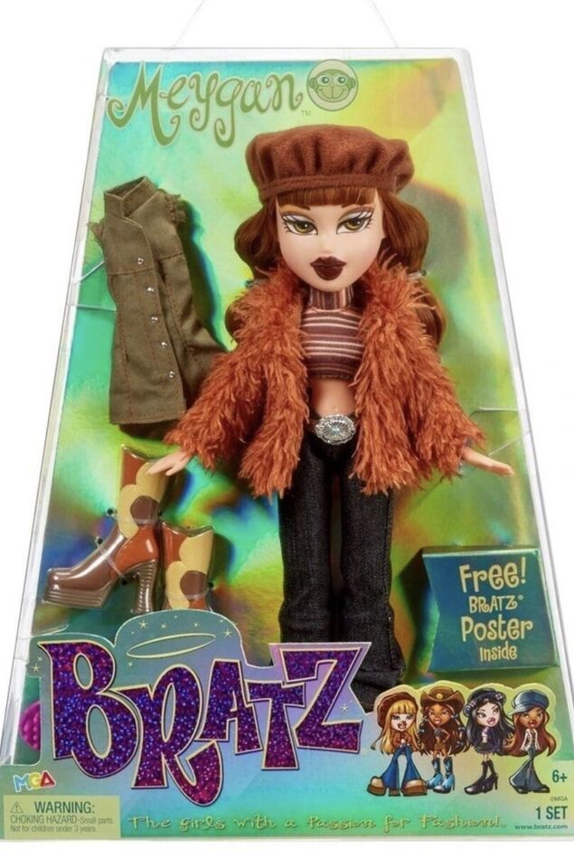 Primary image for Bratz Original Meygan Fashion Doll with 2 Outfits and Poster
