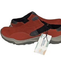 Trail Taya Paprika Suede Slip On Powerpath Footbed Mule Clogs Size 7 New... - £27.69 GBP