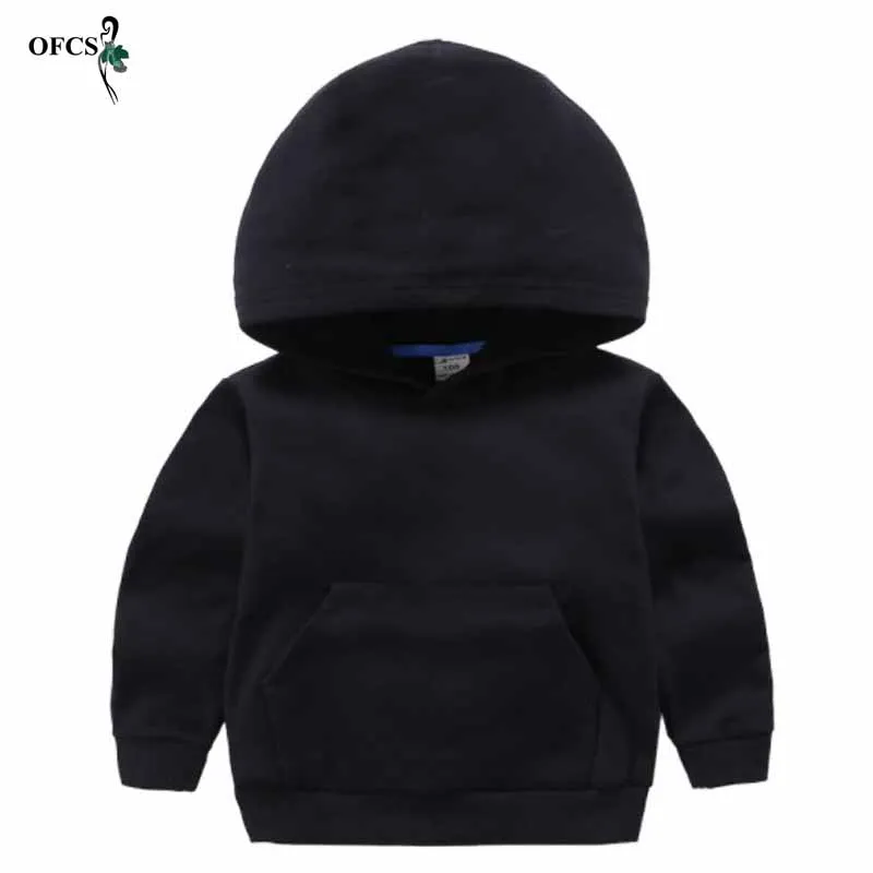Fashion Children Clothes  Hoodies Pure Color  Girls Sweatshirt Sweater Spring Co - £68.01 GBP