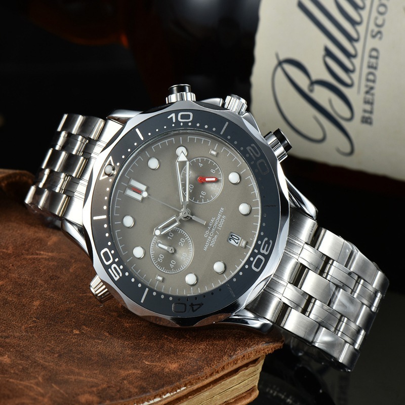 Quartz Watch Men's Six-Pin Full Function Quartz Watch Swatch Joint
