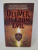 Deliver Us from Evil Horror Novel 1988 Paperback Allen Lee Harris VTG - £15.16 GBP