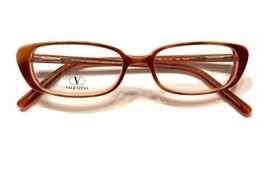 Designer Valentino 5237 Plastic Amber Tortoise Eyeglasses MadeIin Italy - £54.50 GBP