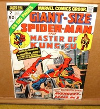 Spider-man and Master of Kung-Fu giant-size #2 9.4 near mint - £68.83 GBP