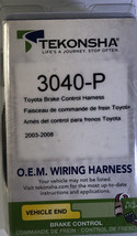 Tekonsha 3040-P Brake Control Wiring Harness Fits Toyota - £19.46 GBP