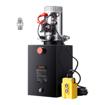 VEVOR Hydraulic Pump, 12 Quart Hydraulic Power Unit, Single Acting, DC 12V - €149,04 EUR
