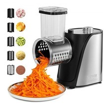 Electric Cheese Grater Salad Maker, 250W Salad Shooter, Electric Vegetable S... - £63.25 GBP