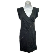 Marc by Marc Jacobs green exposed zip 100% wool Shift Dress Size XS - £31.82 GBP