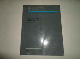 1998 Mercedes Benz Model 163 Intro Into Service Manual Factory Oem Light Wear 98 - $63.03