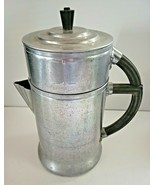 NO. 2206 WEAR-EVER VINTAGE ALUMINUM COFFEEPOT 6 CUP - £23.09 GBP