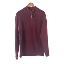 Rodd &amp; Gunn Mens Charlestown Knit 1/4 Zip Sweater Fisherman SZ M 100% Wo... - $919.46 MXN