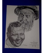 Charles Laughton Academy Award Print Vintage 1962 Volpe Private Life Hen... - $227.89 MXN