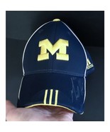 Adidas University Of Michigan Signed Hat Mike Hart #20 Jarrett Irons #37... - £16.36 GBP