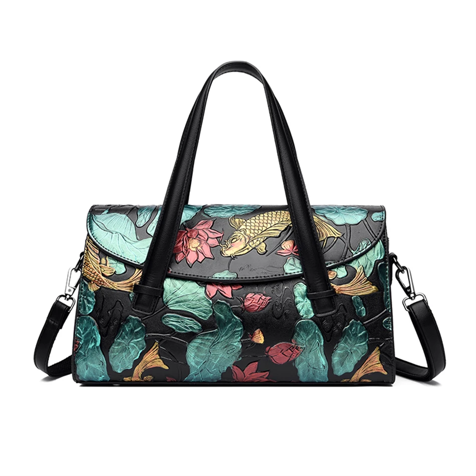 er Pu Leather Shoulder Bags Fashion Brand Large Capacity  Handbags Women Bags  L - £52.59 GBP