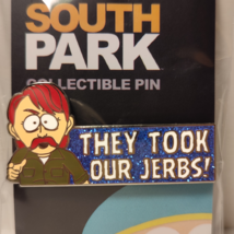 South Park They Took Our Jerbs Enamel Pin Official Cartoon Collectible Brooch - £11.61 GBP