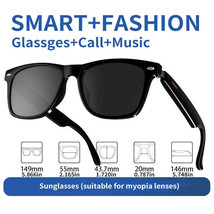 New smart bluetooth glasses to listen to music to answer the phone men a... - £60.23 GBP