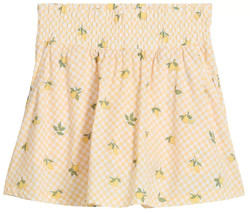 PUMA Women&#39;s 16&quot; Sandy Printed Golf Skort Yellow Lemons Size Small Pockets - $747.09 MXN