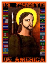 709.Cristo de las Americas Decor POSTER.Political Graphics to Decorate.Christ. - £13.63 GBP+