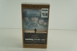 Saving Private Ryan (VHS, 2000, 2-Tape Set, Special Limited Edition) SEALED NEW - £6.84 GBP