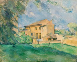 12573.Room Wall Poster.Interior art design.Paul Cezanne painting.The Farm - £12.73 GBP+